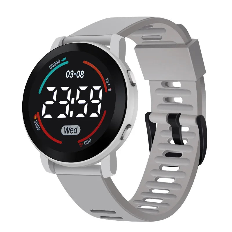LED numérique enfants montres lumineux étanche Sport enfants montre bracelet en Silicone montre-bracelet électronique pour garçons Gril reloj niño
