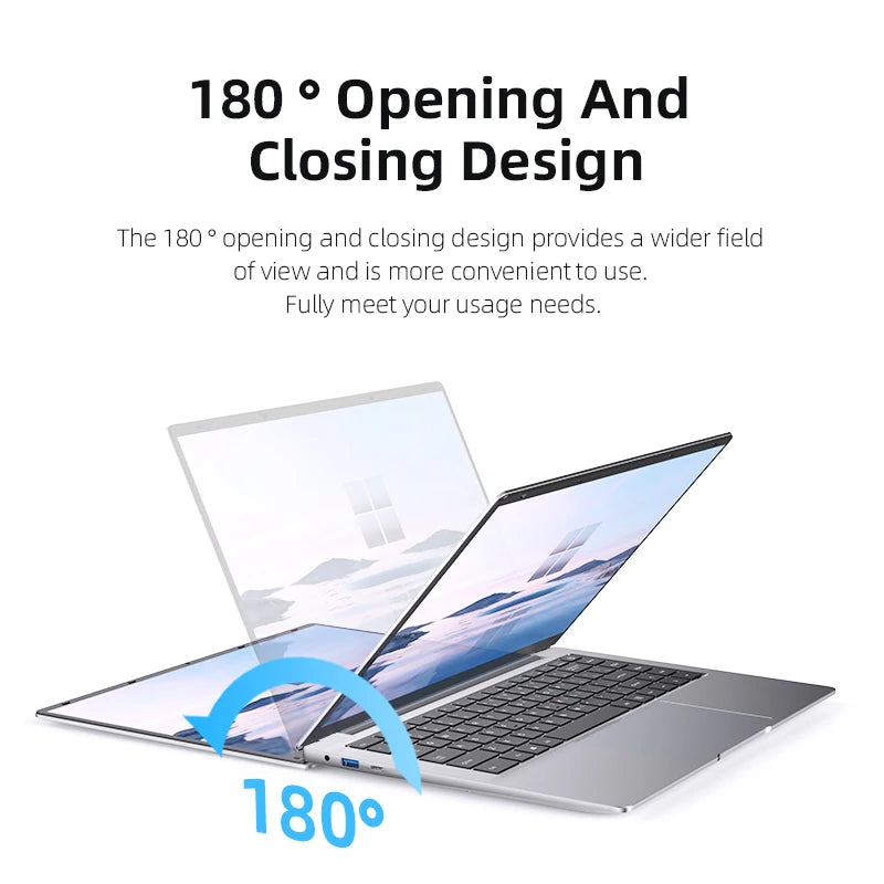 2025 ordinateur portable Windows 11 Pro Intel Atom A3950 Quad-Core 2025 ordinateur portable 12GB RAM 1 to 2 to SSD 1920*1080 ordinateur de bureau