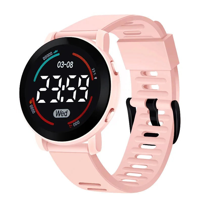 LED numérique enfants montres lumineux étanche Sport enfants montre bracelet en Silicone montre-bracelet électronique pour garçons Gril reloj niño