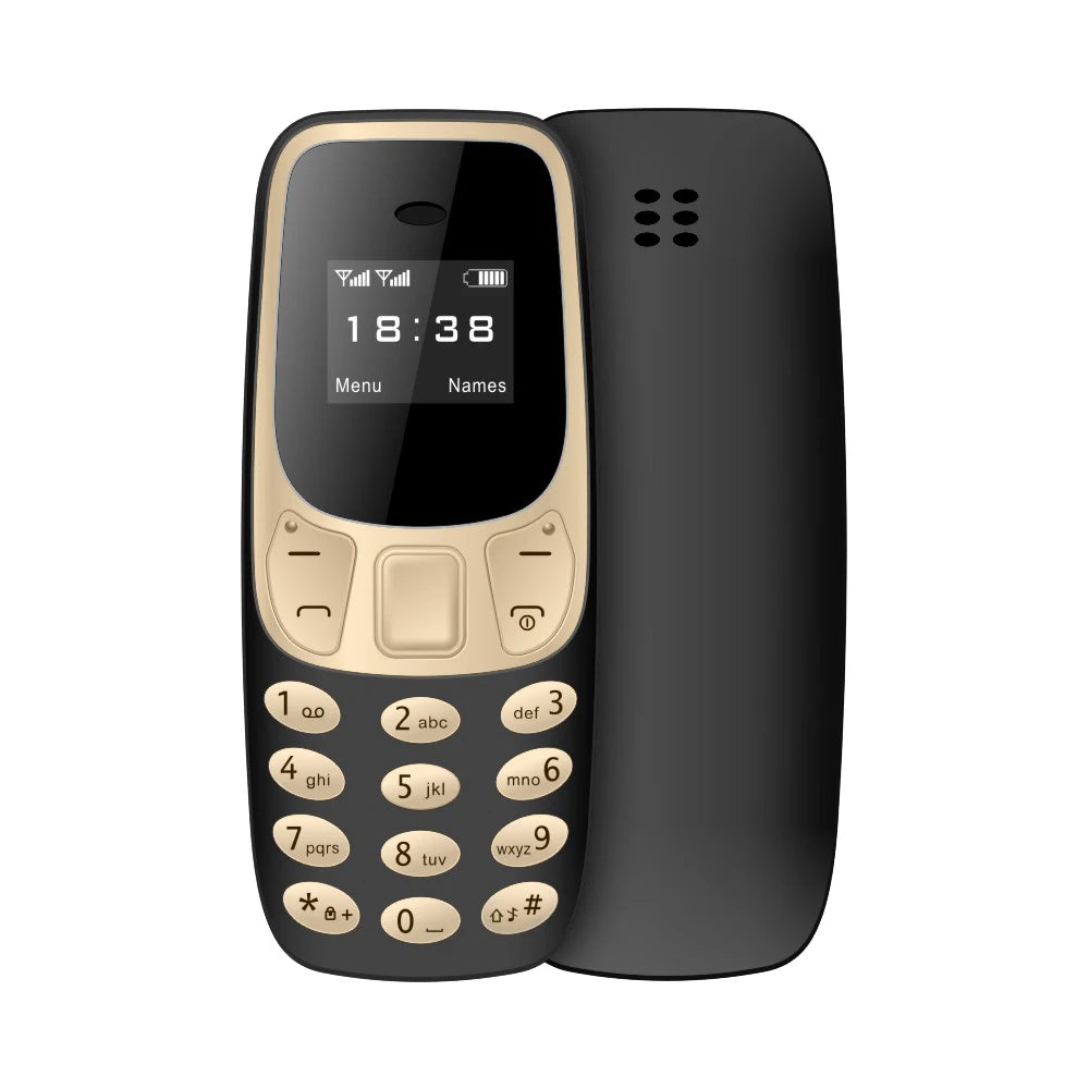 SERVO BM10 Mini téléphone portable 2 carte SIM Bluetooth écouteur changeur de voix dialeur faible rayonnement enregistrement sonore petit téléphone portable