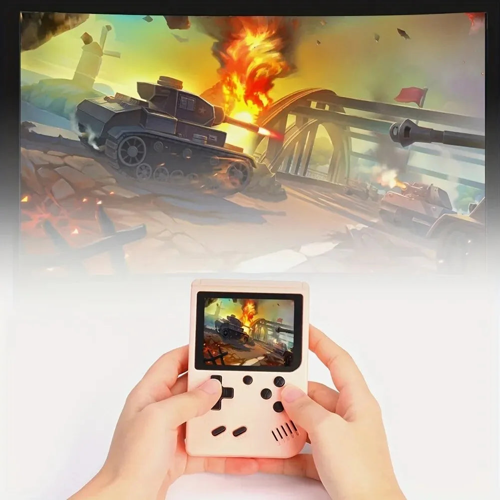 Console de jeu vidéo rétro avec écran LCD de 2.4 pouces, 400 pouces, Portable, cadeau de noël