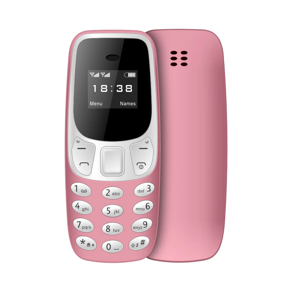 SERVO BM10 Mini téléphone portable 2 carte SIM Bluetooth écouteur changeur de voix dialeur faible rayonnement enregistrement sonore petit téléphone portable