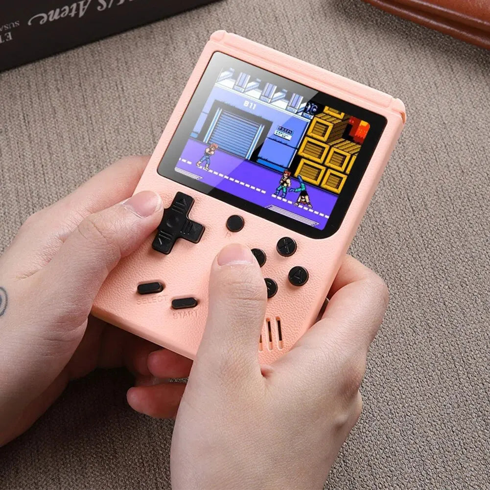 Console de jeu vidéo rétro avec écran LCD de 2.4 pouces, 400 pouces, Portable, cadeau de noël
