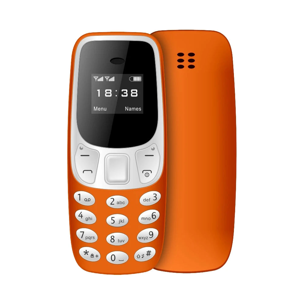SERVO BM10 Mini téléphone portable 2 carte SIM Bluetooth écouteur changeur de voix dialeur faible rayonnement enregistrement sonore petit téléphone portable