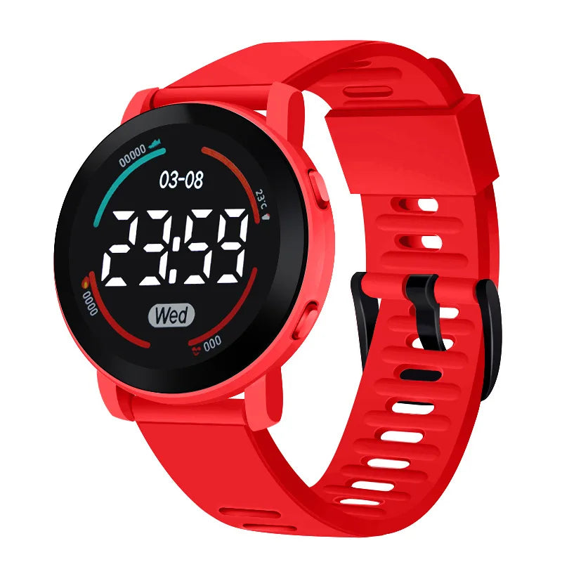 LED numérique enfants montres lumineux étanche Sport enfants montre bracelet en Silicone montre-bracelet électronique pour garçons Gril reloj niño