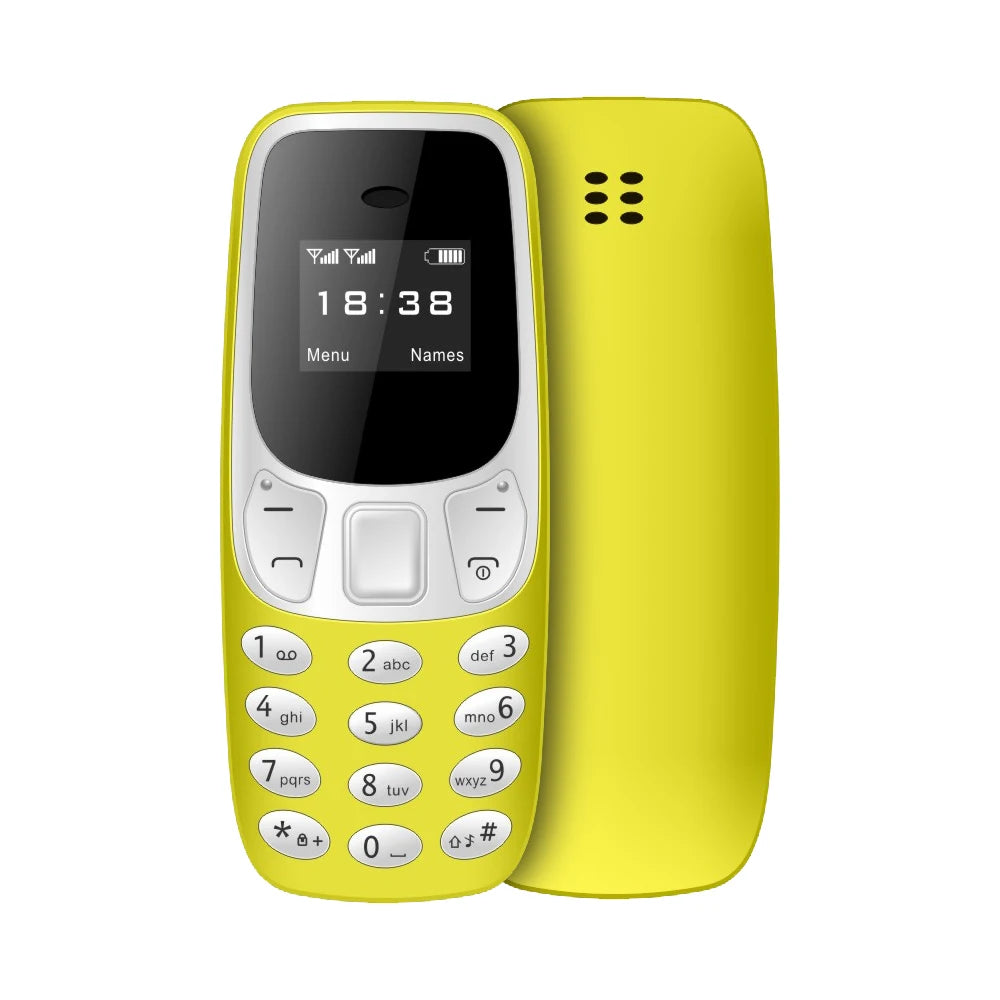 SERVO BM10 Mini téléphone portable 2 carte SIM Bluetooth écouteur changeur de voix dialeur faible rayonnement enregistrement sonore petit téléphone portable