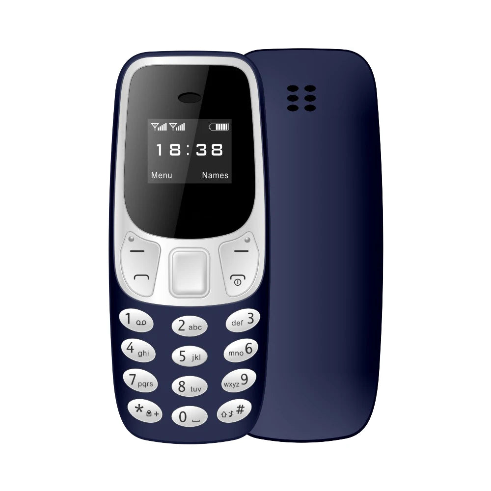 SERVO BM10 Mini téléphone portable 2 carte SIM Bluetooth écouteur changeur de voix dialeur faible rayonnement enregistrement sonore petit téléphone portable