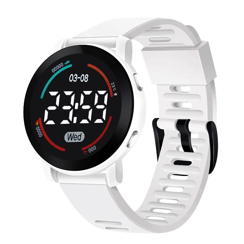 LED numérique enfants montres lumineux étanche Sport enfants montre bracelet en Silicone montre-bracelet électronique pour garçons Gril reloj niño
