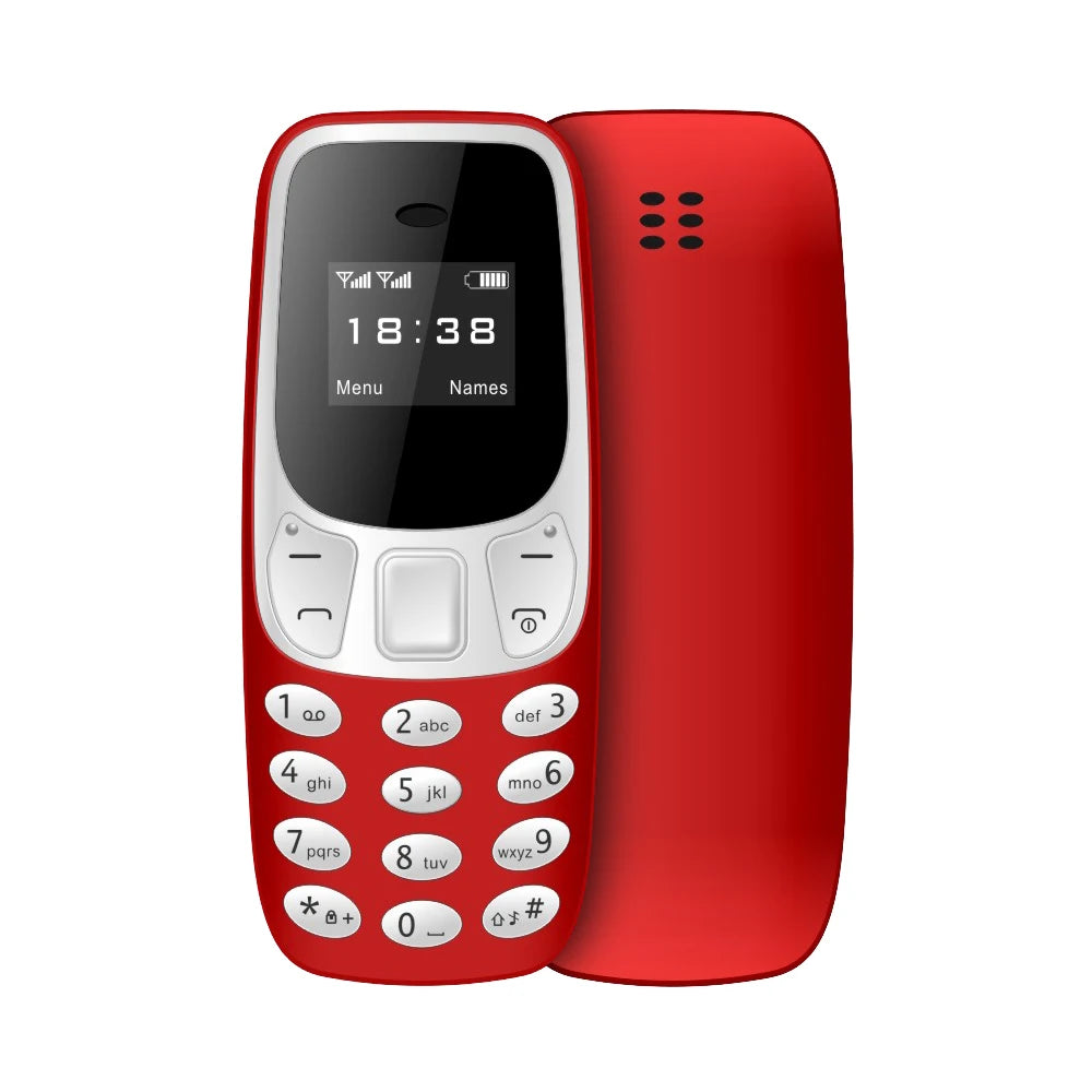 SERVO BM10 Mini téléphone portable 2 carte SIM Bluetooth écouteur changeur de voix dialeur faible rayonnement enregistrement sonore petit téléphone portable