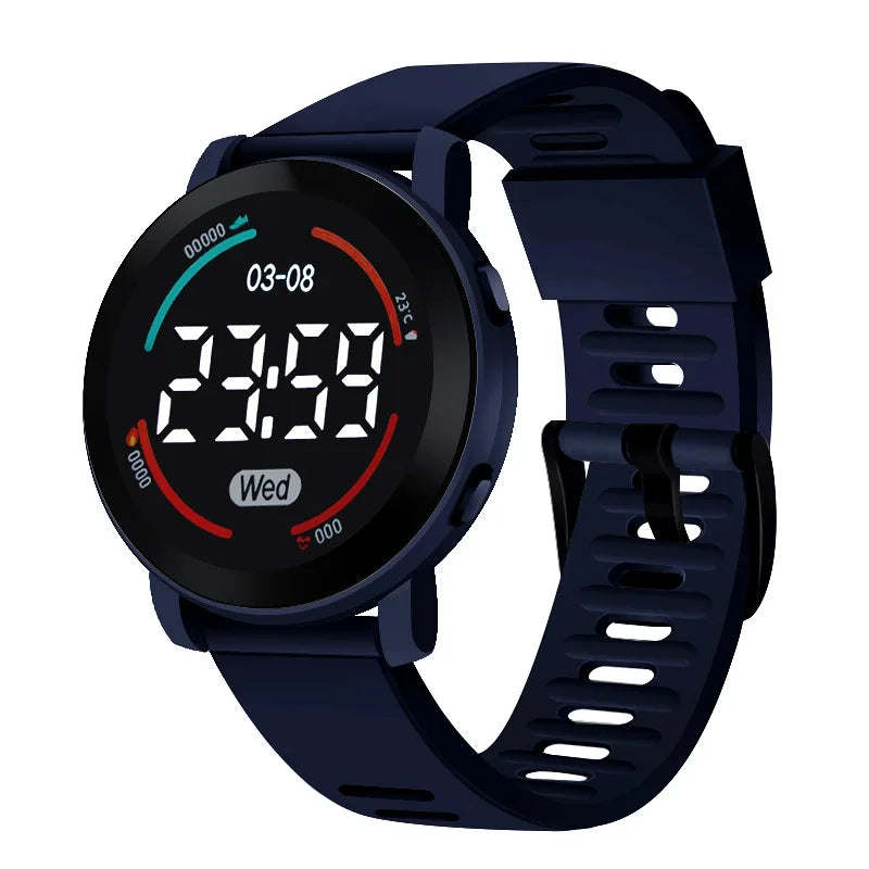 LED numérique enfants montres lumineux étanche Sport enfants montre bracelet en Silicone montre-bracelet électronique pour garçons Gril reloj niño