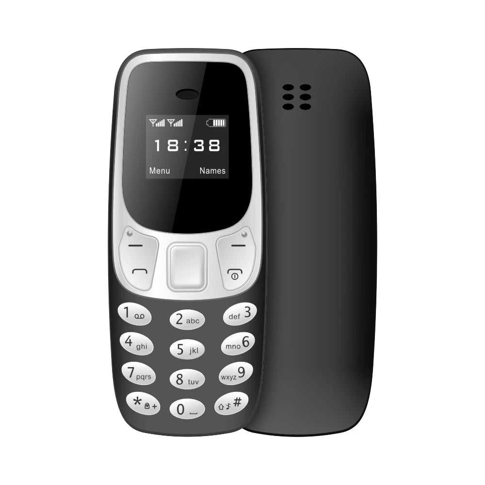 SERVO BM10 Mini téléphone portable 2 carte SIM Bluetooth écouteur changeur de voix dialeur faible rayonnement enregistrement sonore petit téléphone portable