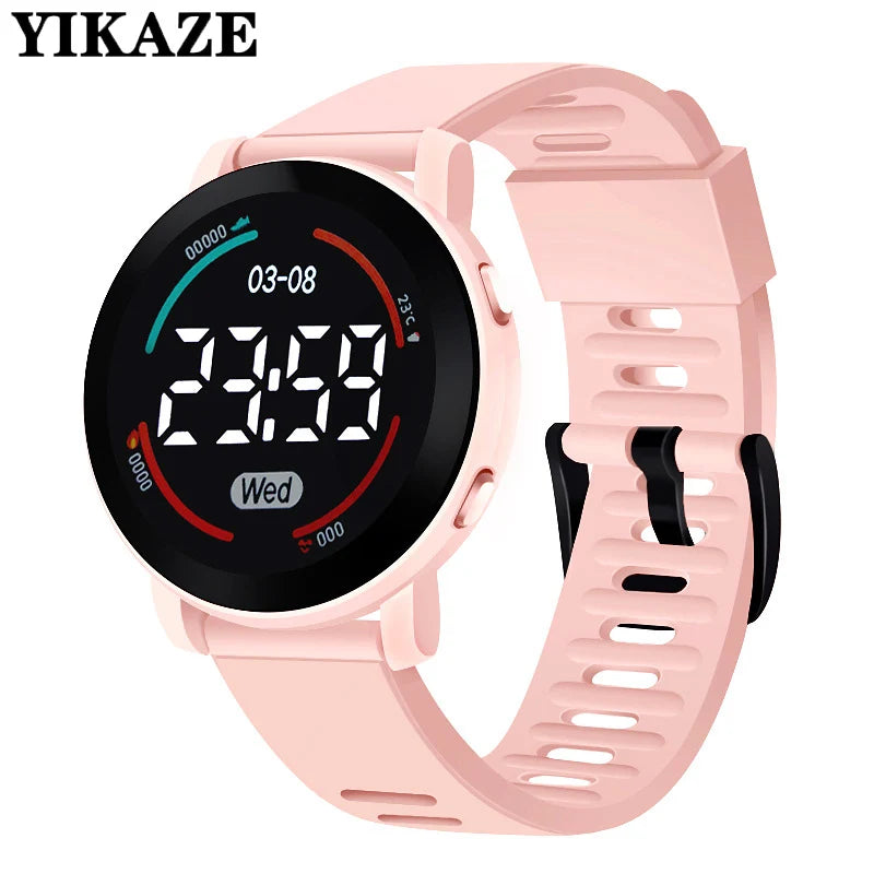 LED numérique enfants montres lumineux étanche Sport enfants montre bracelet en Silicone montre-bracelet électronique pour garçons Gril reloj niño