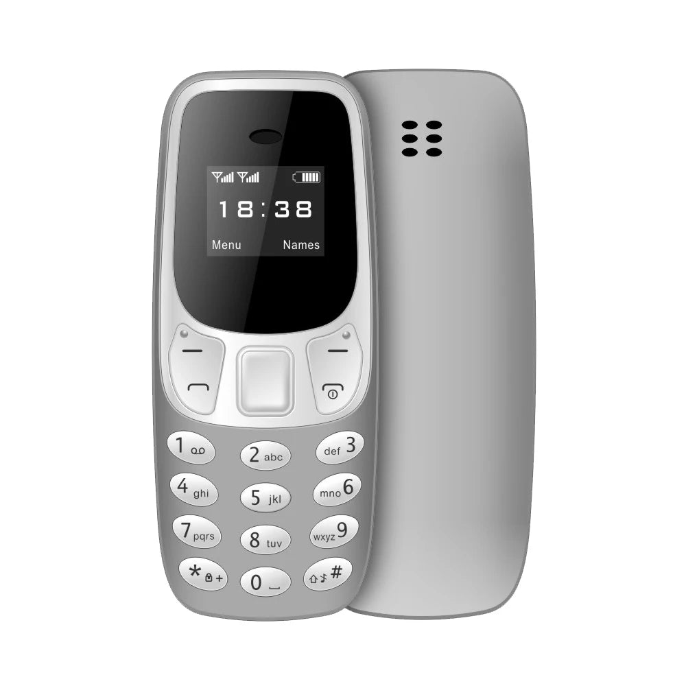 SERVO BM10 Mini téléphone portable 2 carte SIM Bluetooth écouteur changeur de voix dialeur faible rayonnement enregistrement sonore petit téléphone portable