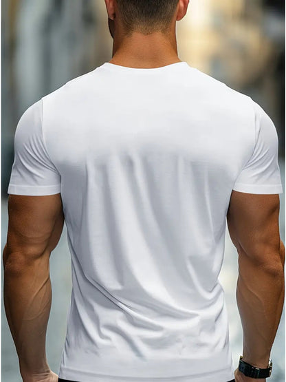 Men'S Black "Tyson" Graphic Boxing Tee - Casual Crew Neck Short Sleeve T-Shirt with Fighter Print, Perfect for Spring & Summer, Casual Wear Tee | Fighter Print Shirt | Comfortable Fit, Boxing Tee