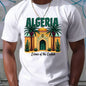 Men's Algeria Casbah Mosaic Architecture Print T-Shirt - Vibrant Geometric Cultural Design, Breathable Short Sleeve Summer Tee, Regular Fit Casual Top, Machine Washable, Streetwear Fashion, Artistic Tee, Durable Construction,