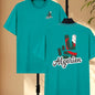 Men'S Algeria Soccer Graphic T-Shirt - Black Casual Short Sleeve Tee with Red & Green Design, Breathable & Machine Washable for Spring/Summer, Everyday Tshirt | Sporty Graphic Tee | Comfortable Fit