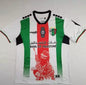 T-shirt Deportivo Palestino vert édition spéciale à manches courtes maillots de Football 3D imprimé sport enfants t-shirts
