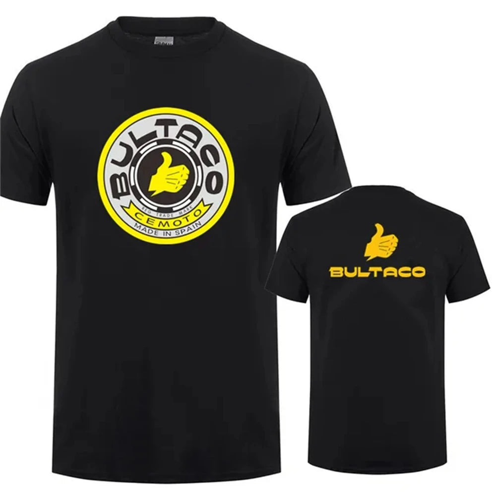 Bultaco Cemoto motos t-shirts mode hommes été Bultaco homme t-shirt 72604