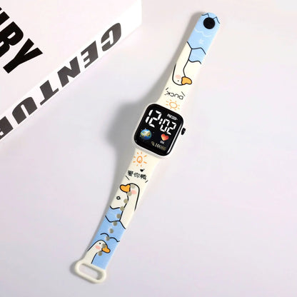 Montre numérique Stitch pour enfants, Hello Kitty, montres pour filles, nouveau