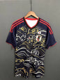 2025 équipe de Football japonaise t-shirt vague de mer Jingle chat dark vador Football t-shirts sport décontracté hommes à manches courtes hauts t-shirts