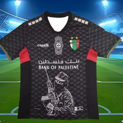 2025 vêtements pour hommes t-shirts Palestine football T-Shirt pour hommes maillots marque à la mode col rond séchage rapide été Sport T-shirt