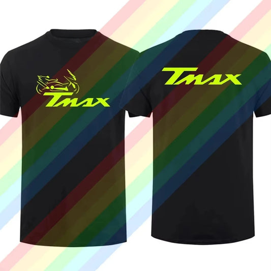 2025 nouveau Yamaha Tmax t-max Fluo graphique T-Shirt femmes décontracté surdimensionné haut de sport respirant confortable Streetwear Pirnt T-Shirt