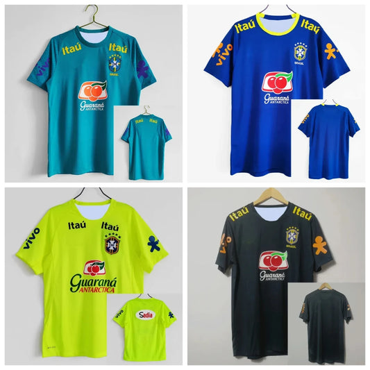 Nouveau Maillot Brésil  maillot d'entraînement de l'équipe nationale du brésil Neymar Marcelo