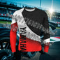 T-Shirt de moto tout-terrain 3d, séchage rapide, respirant, manches longues, pour hommes et femmes, Yamaha