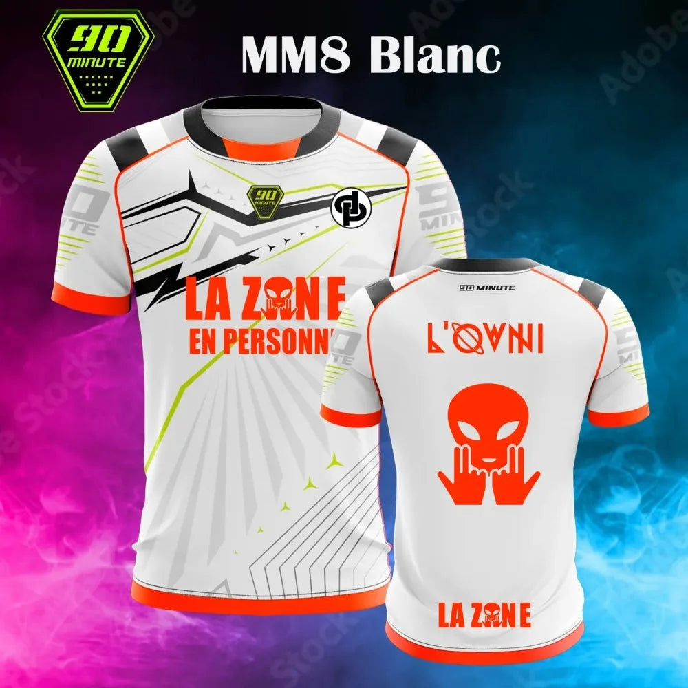 T-shirt à manches courtes et col rond LA ZONE EN PERSONNE