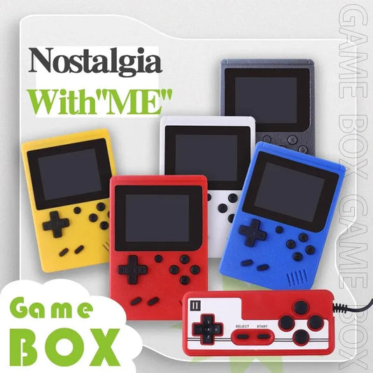Console de jeu vidéo rétro avec écran LCD de 2.4 pouces, 400 pouces, Portable, cadeau de noël