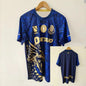 2025 Summer Retro Special Edition Porto T-shirt 3D Printed Football T-shirt Quick-drying Sportswear Men's Training T-shirt