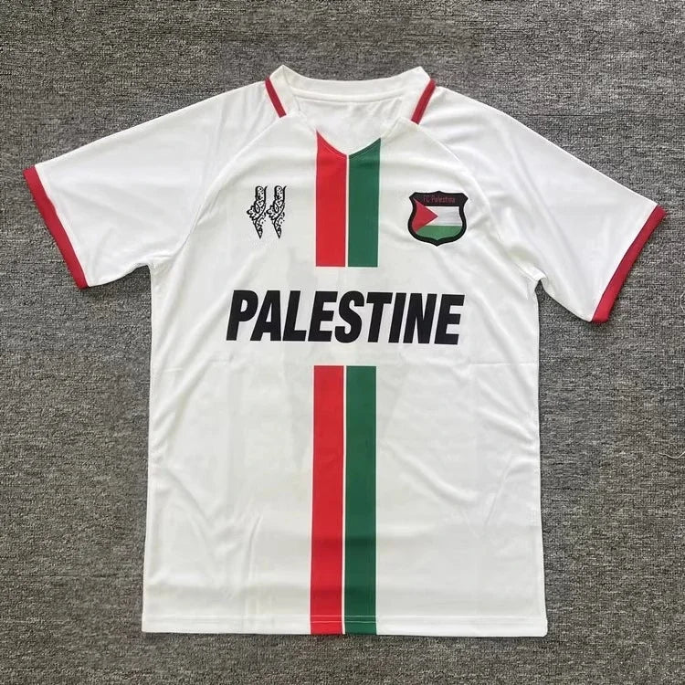 Tendance d'été col rond 3D emblème national imprimé sport t-shirt mode Palestine drapeau Football Jersey décontracté Uniex t-shirts amples
