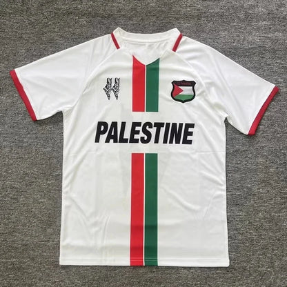 Tendance d'été col rond 3D emblème national imprimé sport t-shirt mode Palestine drapeau Football Jersey décontracté Uniex t-shirts amples