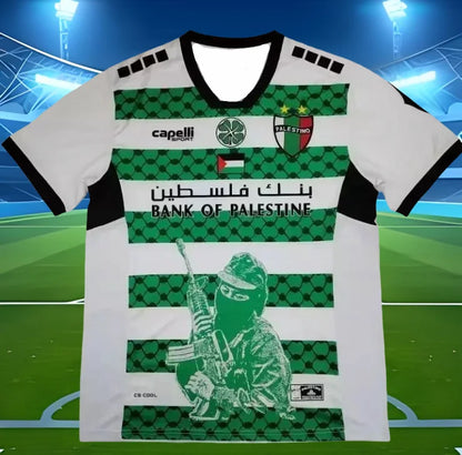 2025 vêtements pour hommes t-shirts Palestine football T-Shirt pour hommes maillots marque à la mode col rond séchage rapide été Sport T-shirt
