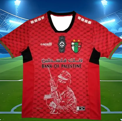 2025 vêtements pour hommes t-shirts Palestine football T-Shirt pour hommes maillots marque à la mode col rond séchage rapide été Sport T-shirt