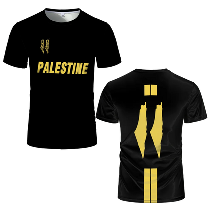 Maillot de Football Palestine t-shirts adultes drapeau palestinien 2025