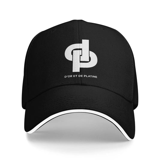 Casquette D'or Et De Platine Casquette de Baseball Hip Hop Rap Français JuL