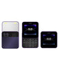 SERVO AUAR11 téléphone portable rotatif 2 SIM Torche Stadby Cadran rapide voix magique Radio FM 2G GSM 2.4 "écran coulissant petits téléphones portables