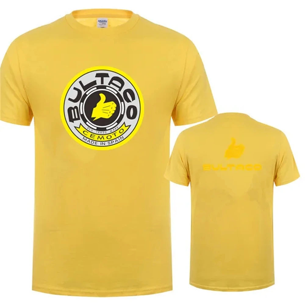 Bultaco Cemoto motos t-shirts mode hommes été Bultaco homme t-shirt 72604