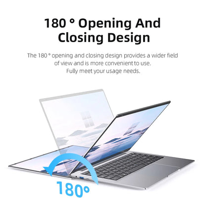2025 ordinateur portable Windows 11 Pro Intel Atom A3950 Quad-Core 2025 ordinateur portable 12GB RAM 1 to 2 to SSD 1920*1080 ordinateur de bureau