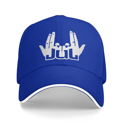 Jul signe rappeur Logo casquette de Baseball Hip Hop JUL Sandwich casquettes unisexe respirant casquette de soleil course Golf