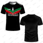 Maillot de Football Palestine pour femmes et hommes, t-shirt de luxe imprimé numérique, uniforme d'été drapeau palestinien, hauts surdimensionnés décontractés