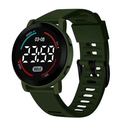 LED numérique enfants montres lumineux étanche Sport enfants montre bracelet en Silicone montre-bracelet électronique pour garçons Gril reloj niño