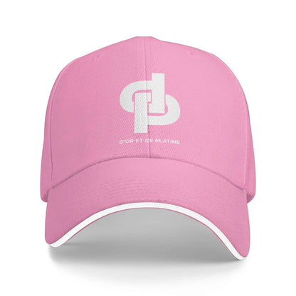 Casquette D'or Et De Platine Casquette de Baseball Hip Hop Rap Français JuL
