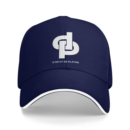 Casquette D'or Et De Platine Casquette de Baseball Hip Hop Rap Français JuL