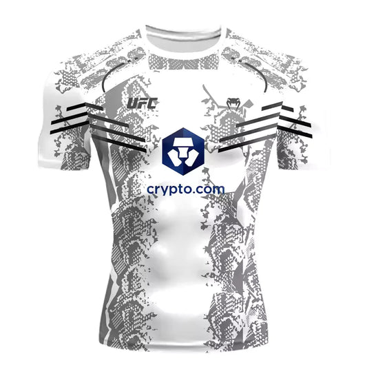 2025 nouvelle vente chaude UFC boxe Match Pursuer T-shirt pour hommes et femmes en été décontracté respirant surdimensionné séchage rapide haut