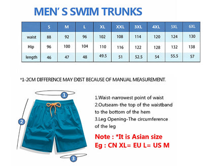 Short de bain pour hommes, maillot de bain avec cordon élastique, séchage rapide, court, plage hawaïen, décontracté, noir, blanc, micro-élastique