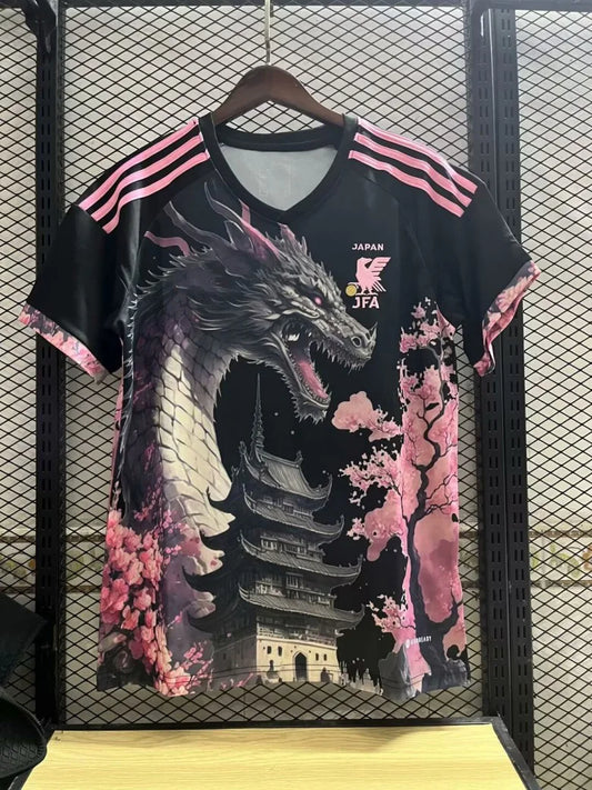 2025 équipe de Football japonaise t-shirt vague de mer Jingle chat dark vador Football t-shirts sport décontracté hommes à manches courtes hauts t-shirts