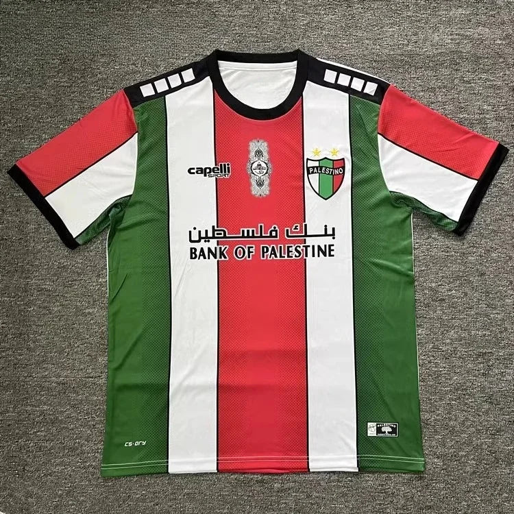 Tendance d'été col rond 3D emblème national imprimé sport t-shirt mode Palestine drapeau Football Jersey décontracté Uniex t-shirts amples
