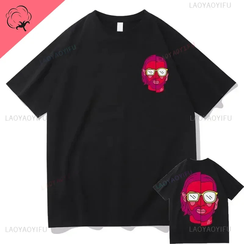Le Monde Chico T-shirt imprimé Album PNL Rap français T-shirt graphique Hip-Hop t-shirts hommes/femmes marque Harajuku t-shirts hommes Streetwear